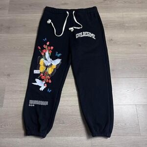 Darc Sport Black Joggers with Colorful Graphic